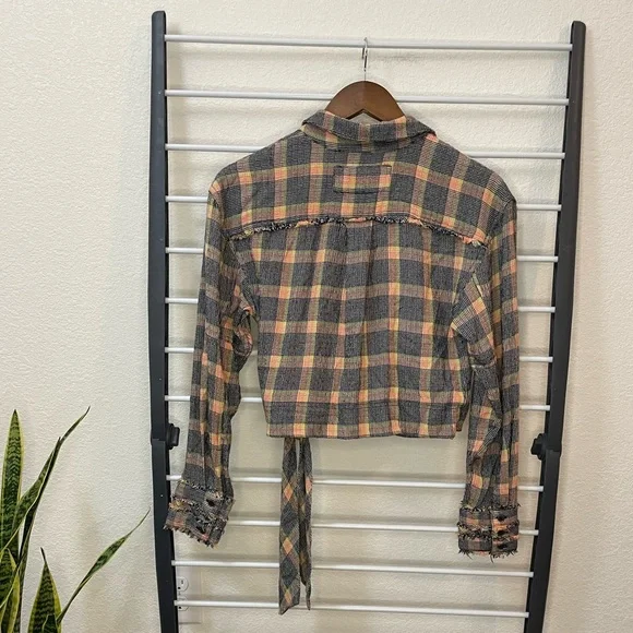 Free People We The Free Running Wild Wrap Top Size XS - Picture 8 of 8